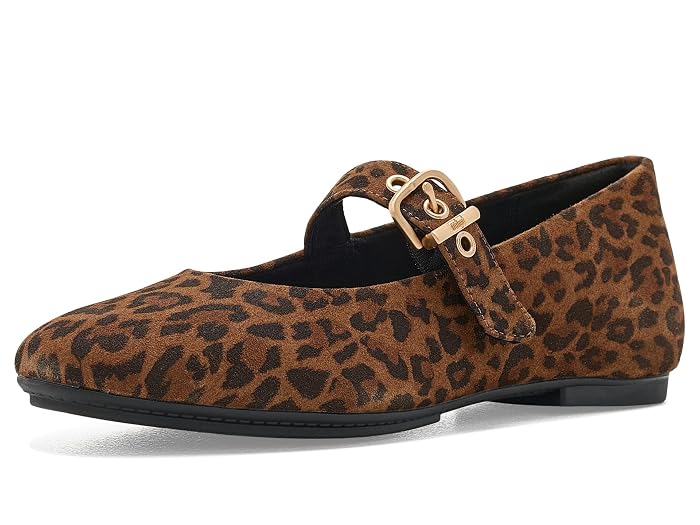 FitFlop Delicato Suede Leopard Mary Janes