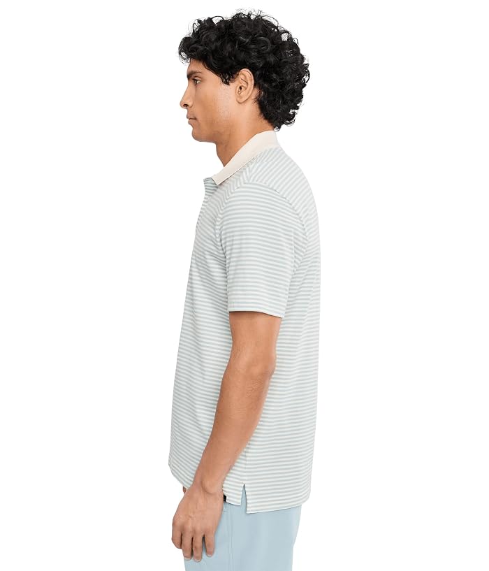 Faherty Short Sleeve Movement Pique Polo - Image 3