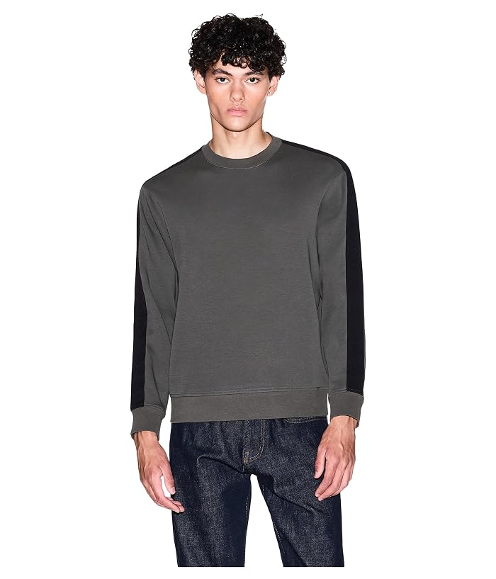 Armani Exchange Tape Logo Pullover Sweatshirt