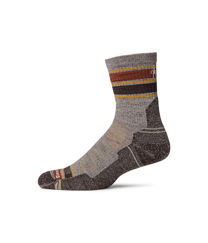 Smartwool Hike Light Cushion Striped Mid Crew Socks - Image 2