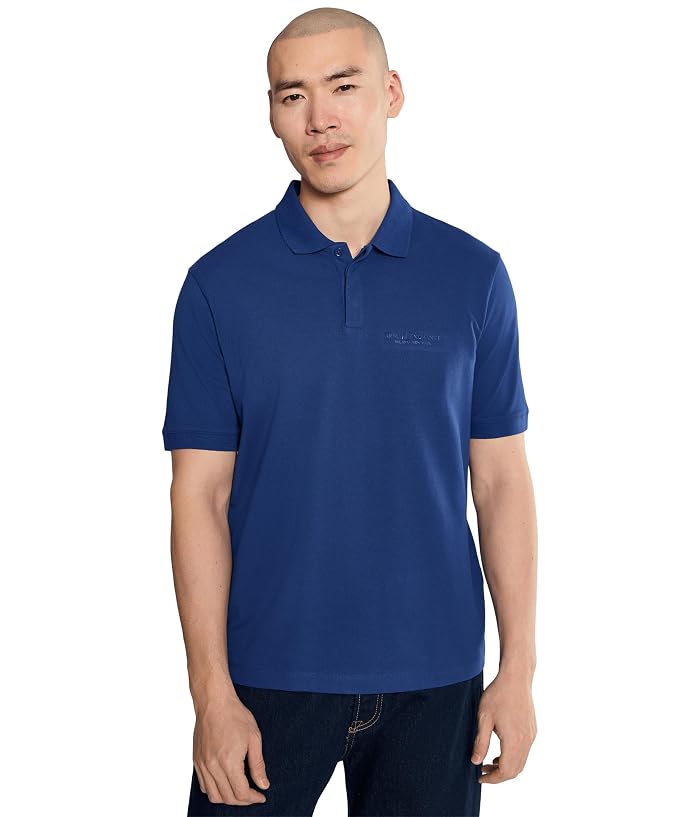 Armani Exchange Cotton Piquet Regular Polo Shirt