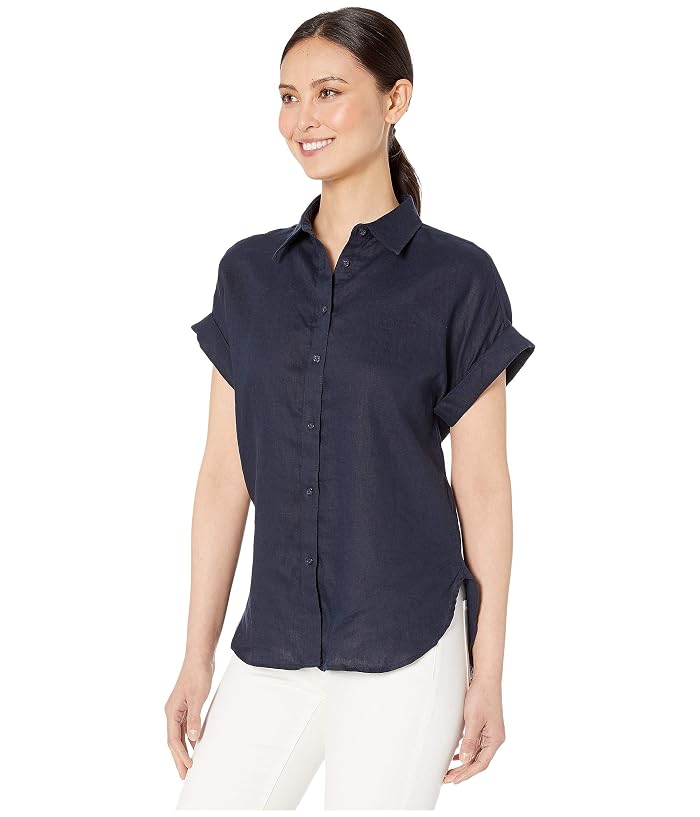 Lauren Ralph Lauren Linen Dolman-Sleeve Shirt - Image 2