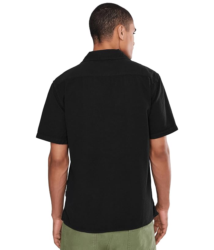 John Varvatos Dan Short Sleeve Camp Collar Shirt W792f26 - Image 4