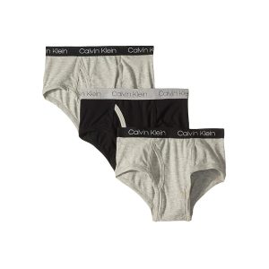 Calvin Klein Kids 3-Pack Cotton Span Brief (Little Kids/Big Kids)