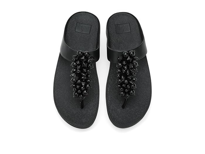 FitFlop Fino Bead-Cluster Toe-Post Sandals - Image 2