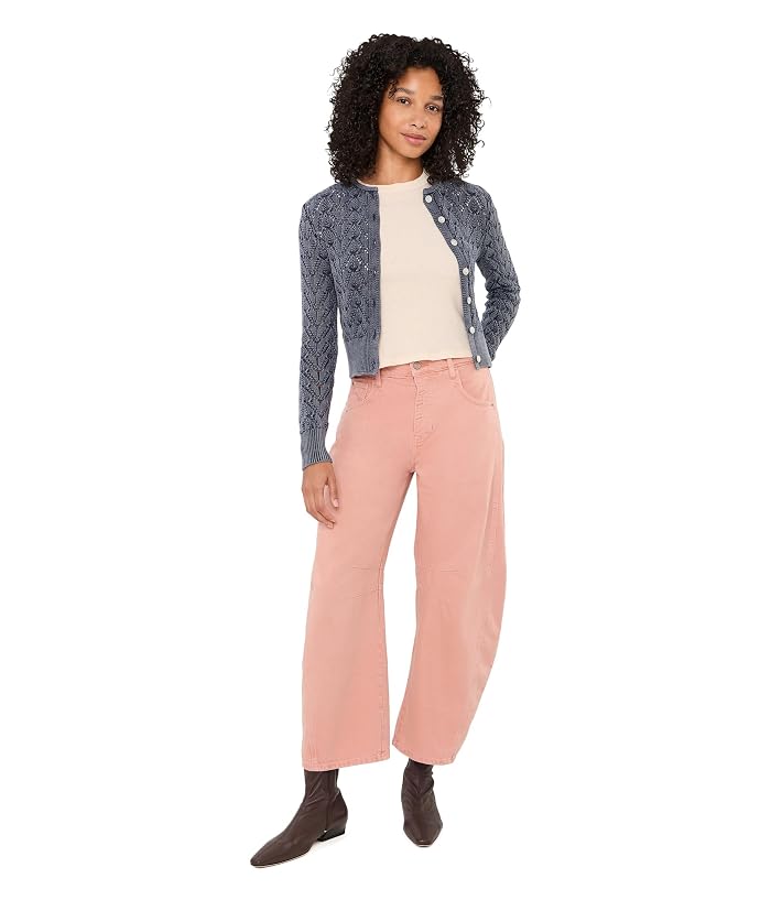 Free People We The Free Good Luck Mid-Rise Barrel Jeans - Image 2