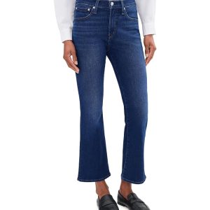 Madewell The Stretch Flare Crop Jean in Osgoode