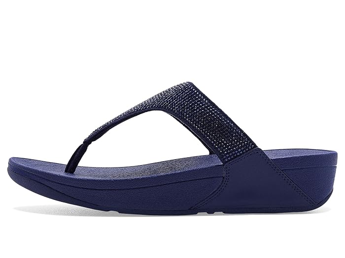 FitFlop Lulu Crystal Embellished Toe Post Sandals - Image 3