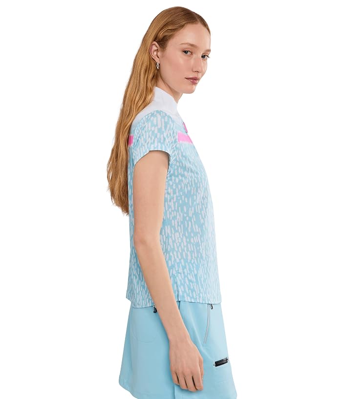 Jamie Sadock Graze Print Cap Sleeve Top - Image 3