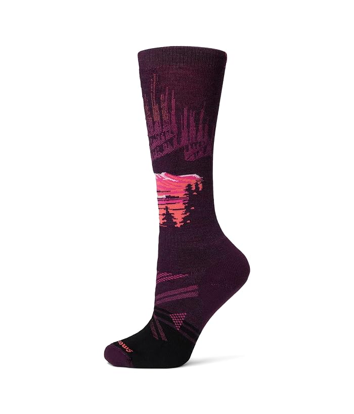 Smartwool Ski Full Cushion Alpine Auroras Over The Calf Socks