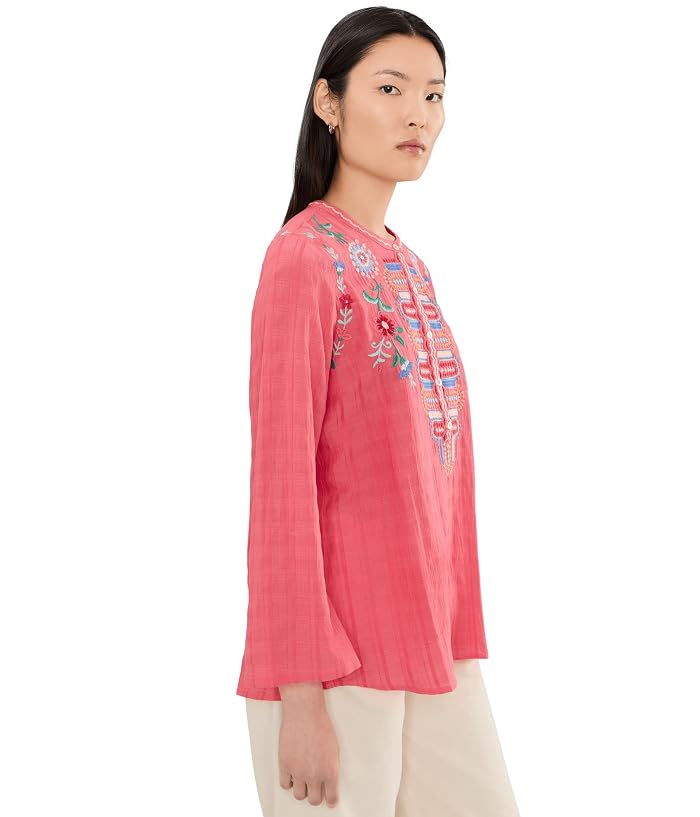 Johnny Was Vintage Henley Tunic - Roseton - Image 3