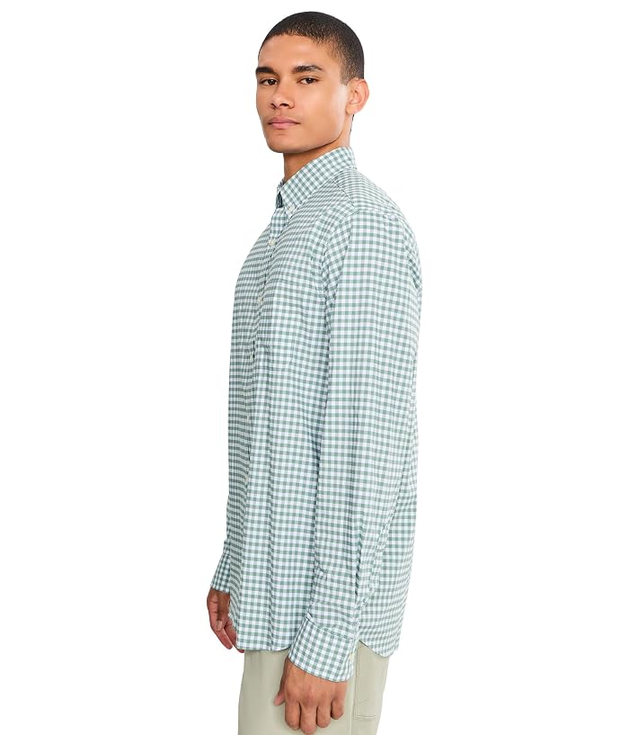 Vineyard Vines Skysail Gingham Performance Cotton Shirt - Image 3
