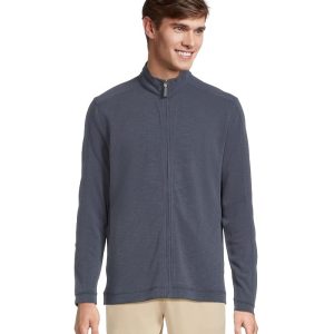 Johnston & Murphy Vintage Waffle Full Zip