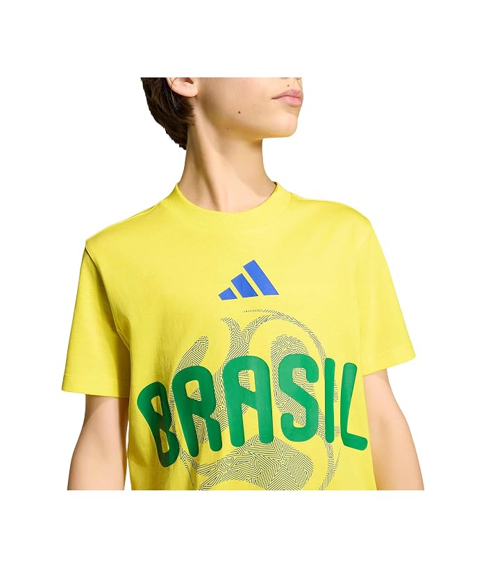 adidas Kids FIFA World Cup 26™ Brazil T-Shirt (Little Kid/Big Kid) - Image 4