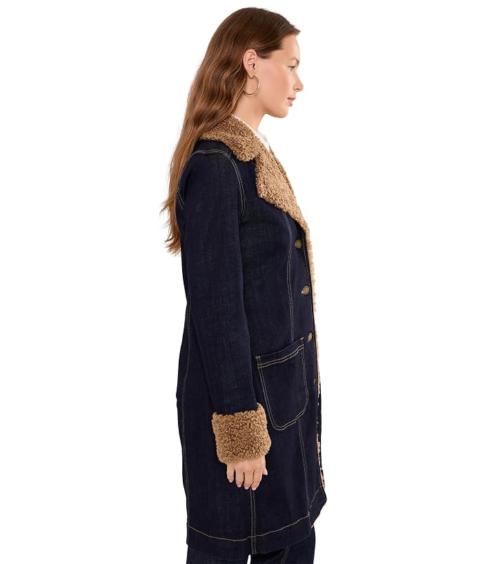 Liverpool Los Angeles Sherpa Trimmed Notch Collar Jacket - Image 3