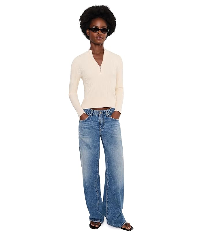 NIC+ZOE 1/2 Zip Ribbed Sweater - Image 2