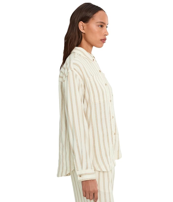 Liverpool Los Angeles Belted Stripe Shacket - Image 3