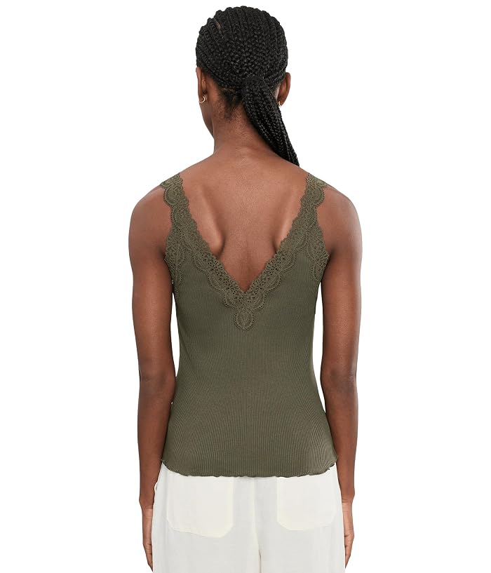 Madewell Lace V-neck Tank - Image 4