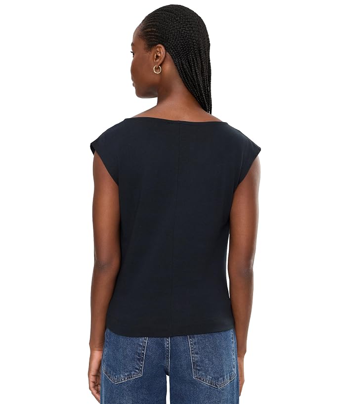 Lilla P Drape Neck Wedge Top - Image 4