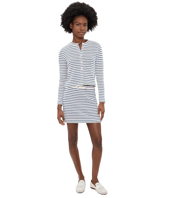 Madewell Birdie Top Tuck Stitch Stripe - Image 2