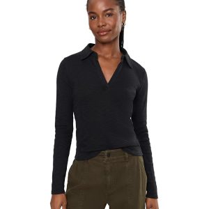Lilla P Long Sleeve Polo Neck