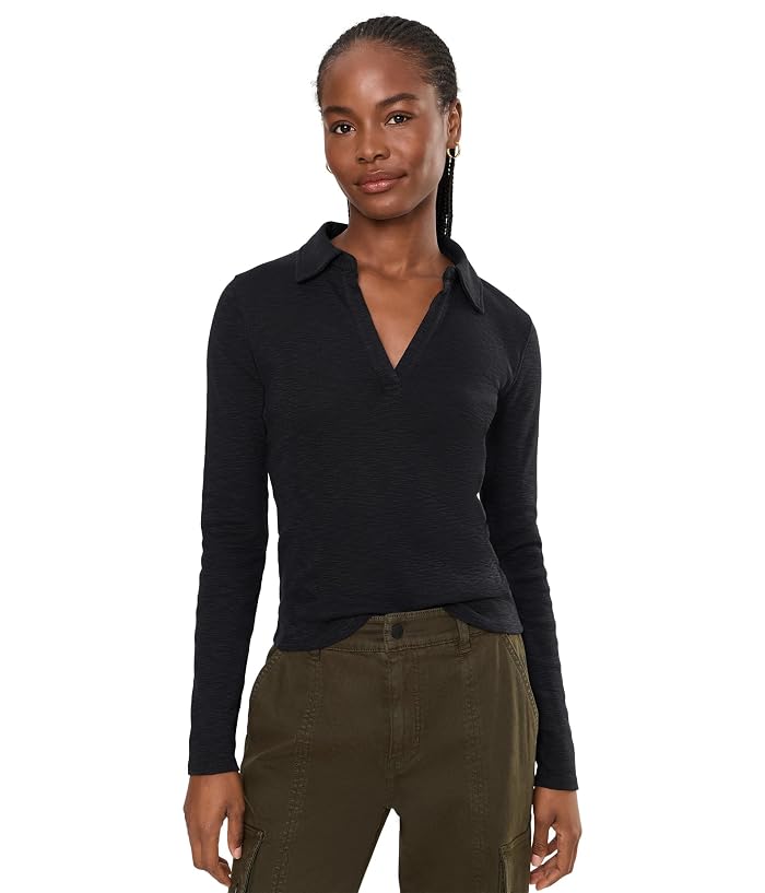 Lilla P Long Sleeve Polo Neck