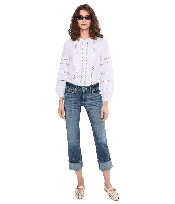 Ariat Perfect Rise Silvie Straight Leg Crop Jeans - Image 2