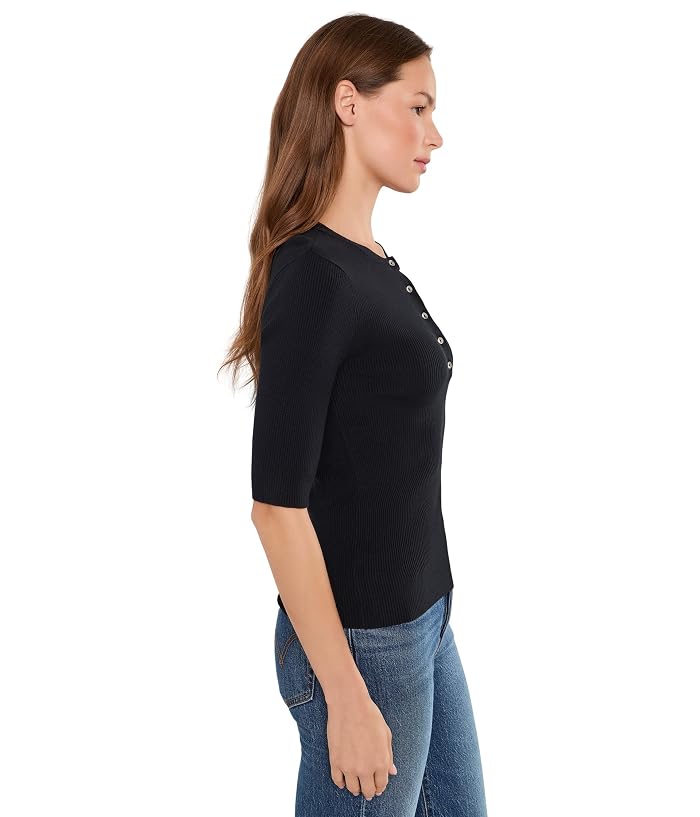 Sanctuary Ribbed Henley Tee - Image 3