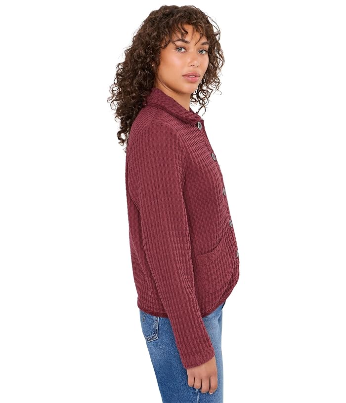 Mod-o-doc Long Sleeve Waffle Retro Jacket - Image 3