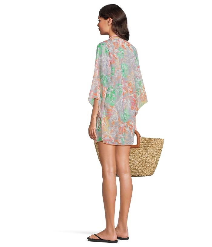 BECCA Coral Reef Sheer Chiffon Tunic - Image 3