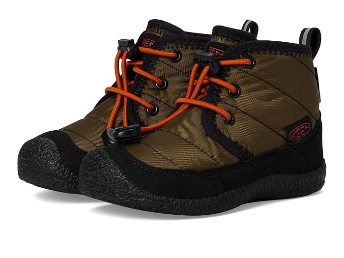 KEEN Kids Howser 2 Quilted Mid Height Waterproof Comfy Durable (Toddler/Little Kid)