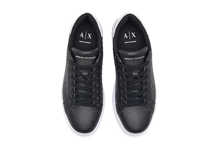 Armani Exchange London Leather Sneakers - Image 2