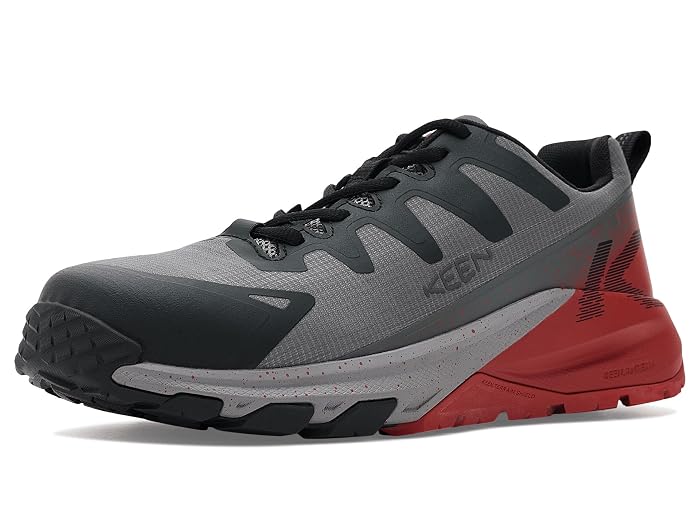KEEN Utility Targhee Blur Work Shoes (Carbon Toe)