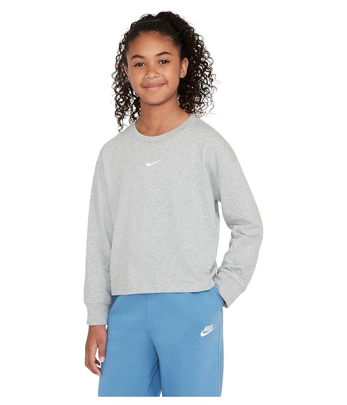 Nike Kids Sportswear Essential Long Sleeve T-Shirt (Little Kid/Big Kid)