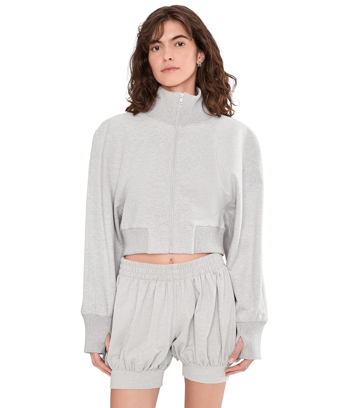 Norma Kamali Oversized Turtle Bomber Jacket To Waist