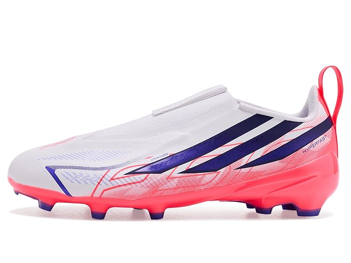 adidas Kids F50 Hyperfast League Laceless Firm Ground (Little Kid/Big Kid) - Image 4