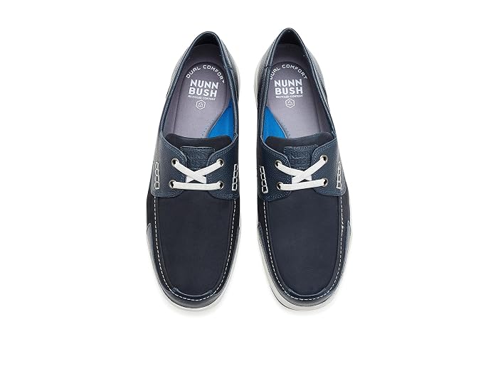 Nunn Bush Luca Moccasin Toe Boat Oxford Lightweight Comfortable Nautical Lace-Up - Image 2