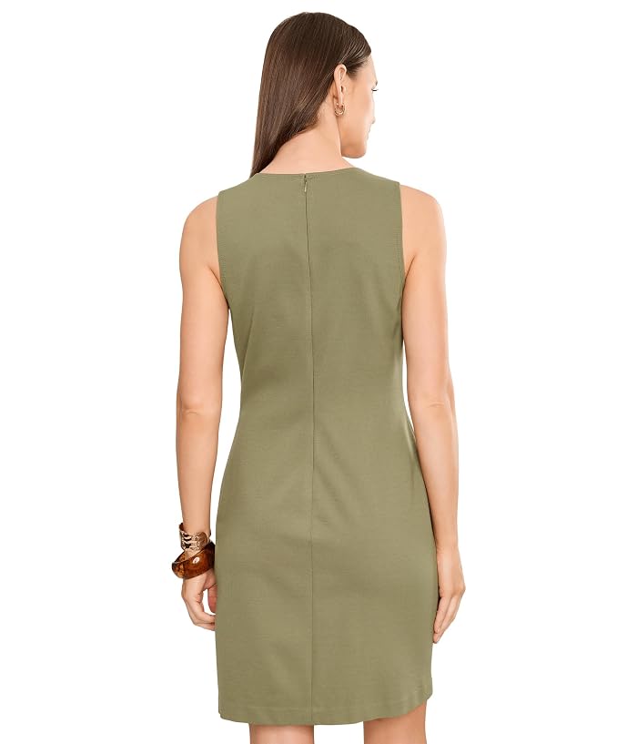 Lauren Ralph Lauren Ponte Sleeveless Sheath Dress - Image 4