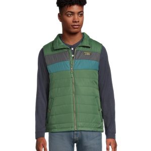 L.L.Bean Mountain Classic Puffer Vest Color-Block