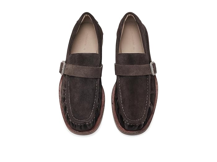 AllSaints Blossom Suede Loafers - Image 2