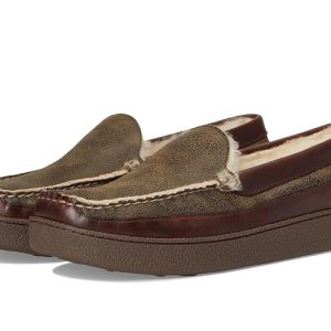 L.L.Bean Lodge Moc Vibram Shearling Slippers