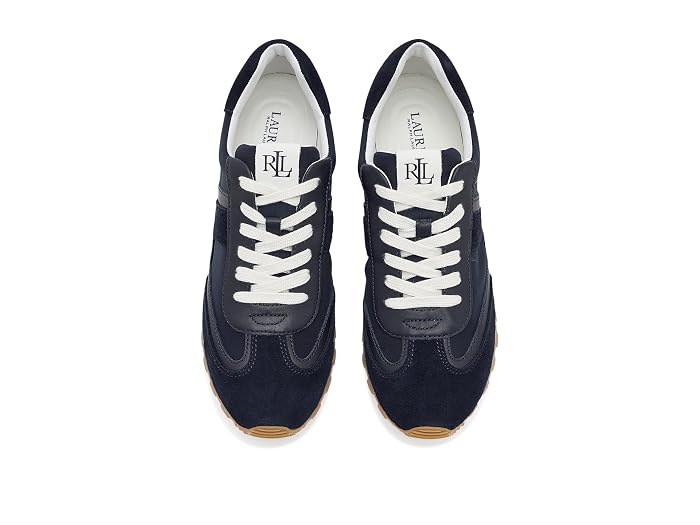 Lauren Ralph Lauren Dani Color-Blocked Leather Sneakers - Image 2