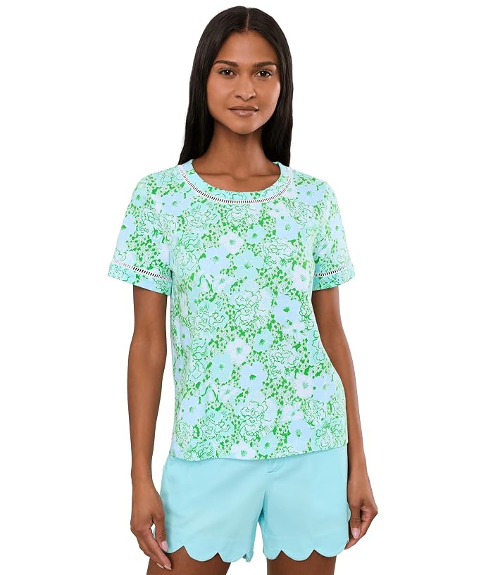 Lilly Pulitzer Clairmont Ladder Lace Knit Top