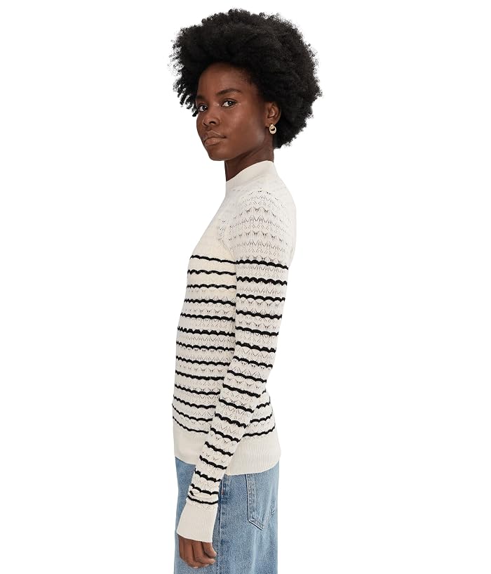 Sanctuary Forever Striped Mock Neck - Image 3
