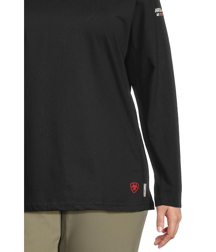 Ariat Work Plus Size FR AC Crew Top - Image 4