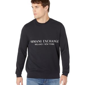 Armani Exchange Milano/New York Logo Sweatshirt