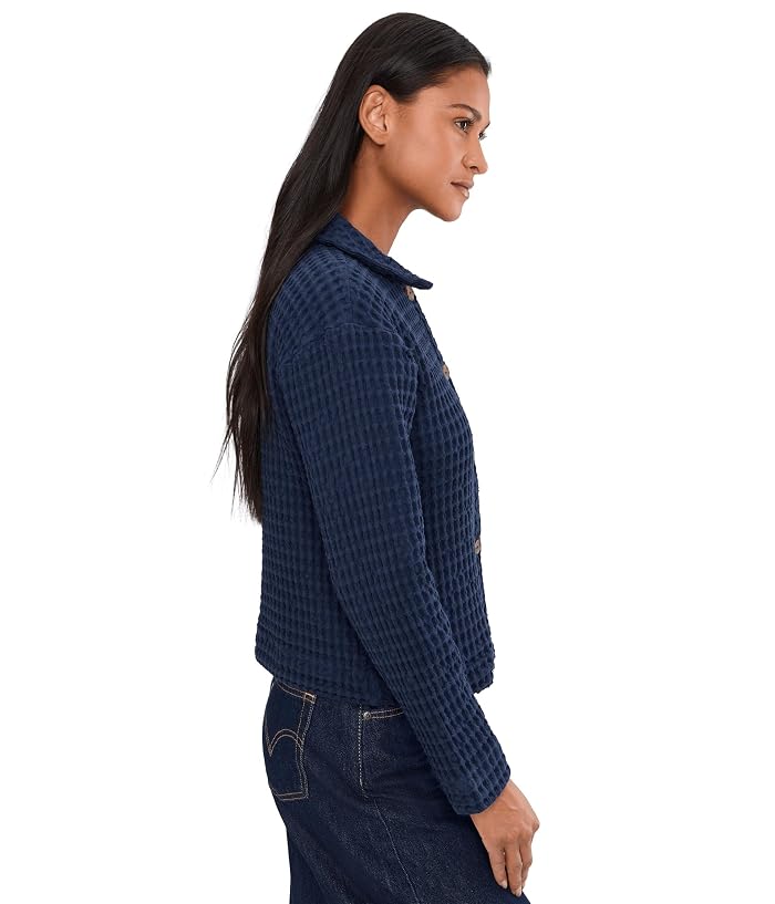 Mod-o-doc Long Sleeve Waffle Swing Jacket - Image 3