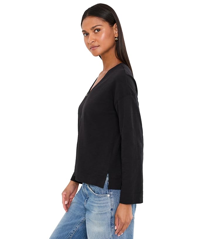 Lilla P Keyhole Easy Cuffed Tee - Image 3