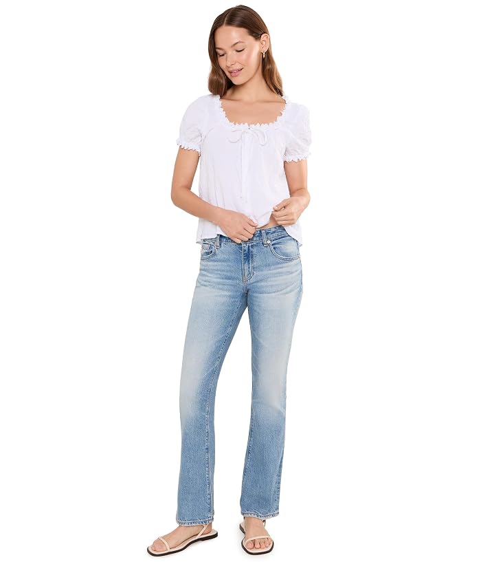 AG Jeans Angel Low-Rise Boot Jeans - Image 2