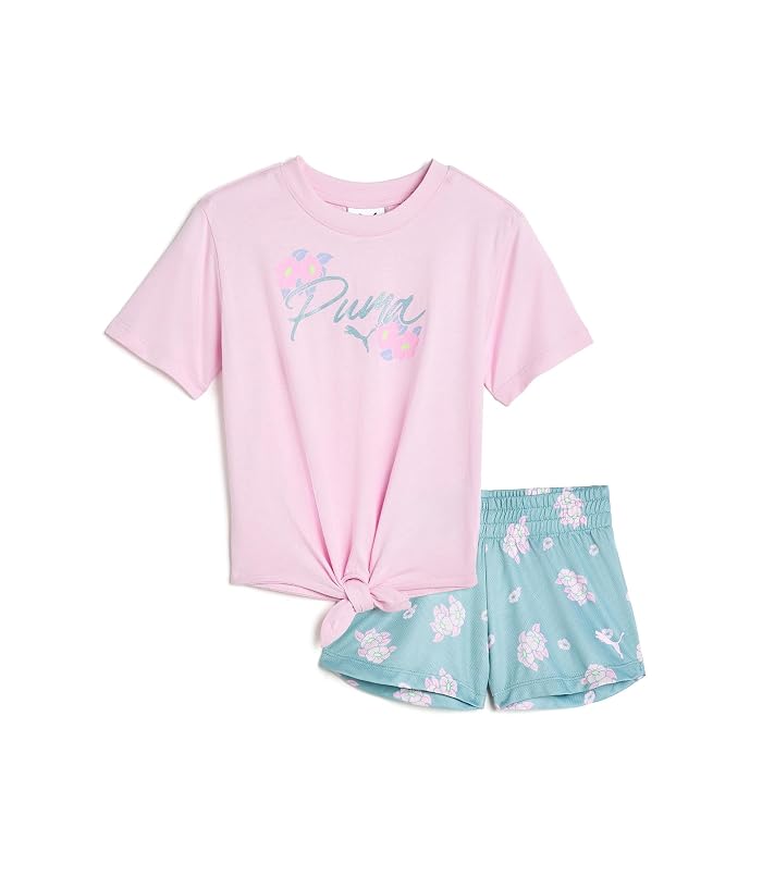 PUMA Kids T-Shirt & Mesh Shorts Set (Toddler) - Image 4